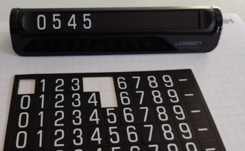 Ugreen Araç İçi Park Numaratörü